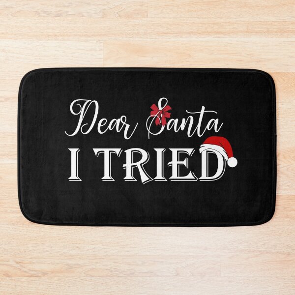 Item preview, Dear Santa I tried designed and sold by pnkpopcorn.