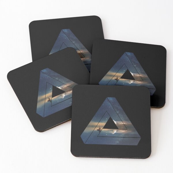 Item preview, nature triangle space sea | gift designed and sold by Smoking_Animals .