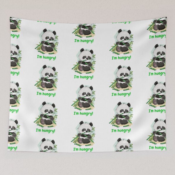 Item preview, Hungry little panda designed and sold by Fufustyle.