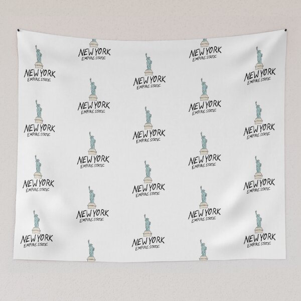 Item preview, Statue of Liberty - New York City - Empire State - Illustration designed and sold by littleparis.
