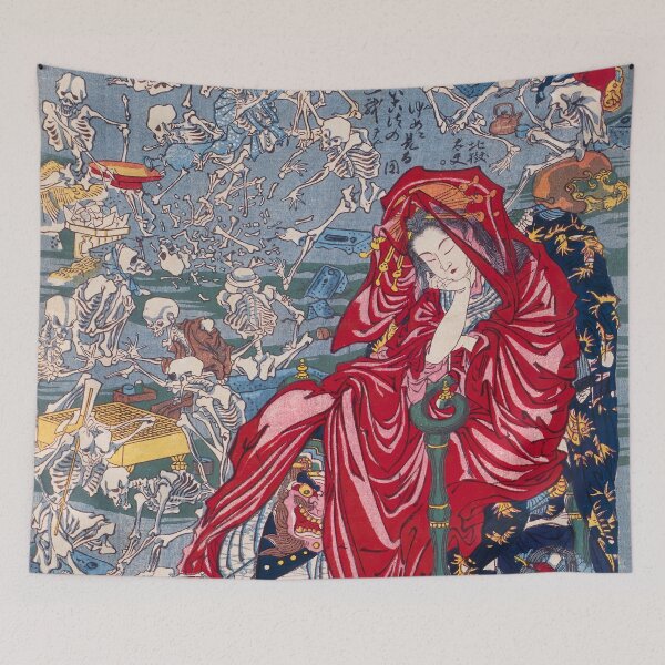 Item preview, Hell Courtesan, No. 9 of the Kyosai Rakuga Series  designed and sold by deusrex007.