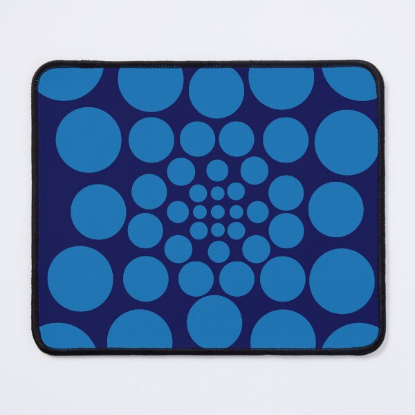 Item preview, Bolas azuis em tamanhos diferentes circular designed and sold by GirlaineSQ.