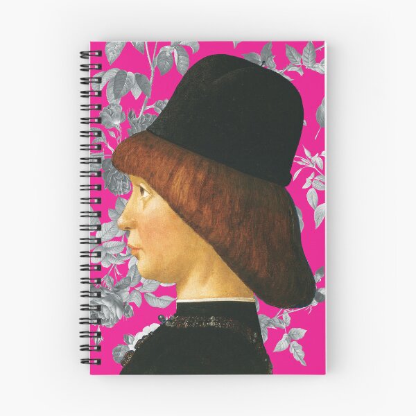 Item preview, Pink Floral Baldassare Estense portrait of Francesco II Gonzaga, marchese IV di Mantova designed and sold by BeaSchoney.