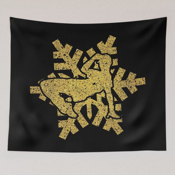 Item preview, SNOWFLAKE - HIP HOP STREET URBAN BREAKDANCE - WINTER SEASON HOLIDAYS gold glitter designed and sold by KoolDsignsDANCE.