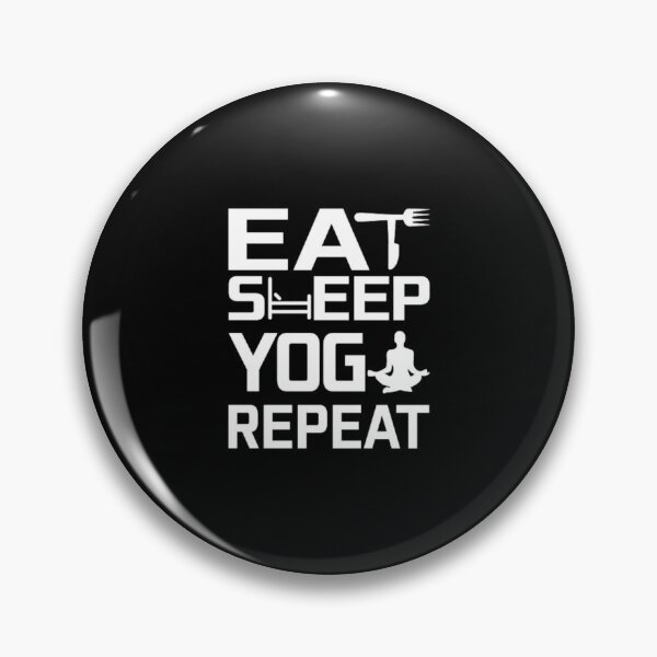 Item preview, Eat Sleep Yoga Repeat designed and sold by agaify.
