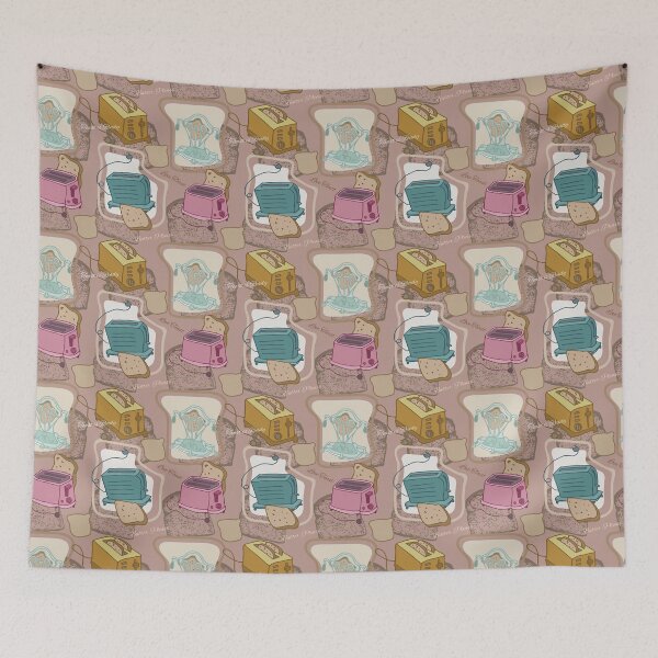 Item preview,  FEELING TOASTY love toast with your coffee show how much you love toast at any time of the day designed and sold by ArtsyanaFlorida.