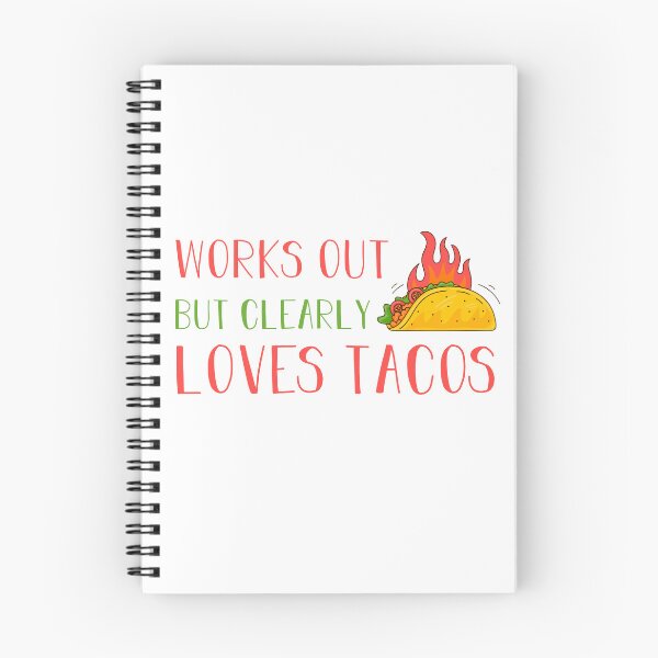 Item preview, Works out but clearly loves Tacos designed and sold by ErmessThiings.