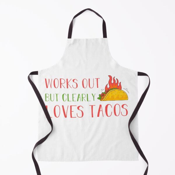 Item preview, Works out but clearly loves Tacos designed and sold by ErmessThiings.