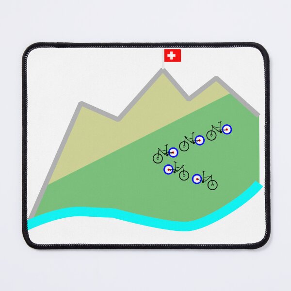 Item preview, Muted Verbier Mountain Biking Nuthouse designed and sold by Mckenna1642.