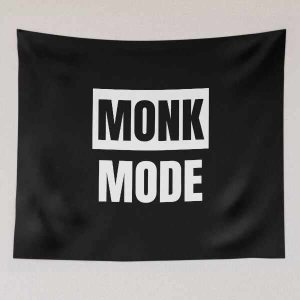 Item preview, Monk Mode  designed and sold by FunnyFactDesign.