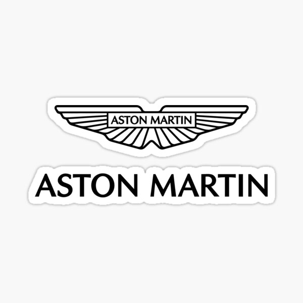 Logo Aston Martin Sticker