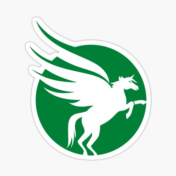 Poster pegasus logo vector - PIXERS.US