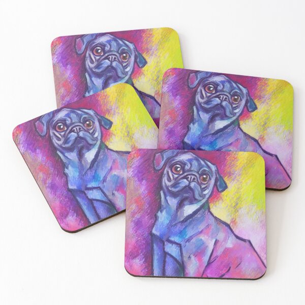 Item preview, Cezanne Inspired Pug designed and sold by pugmom4.