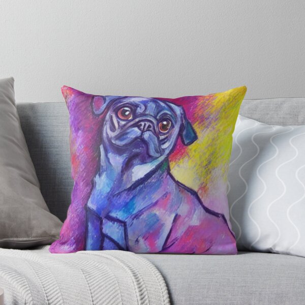 Item preview, Cezanne Inspired Pug designed and sold by pugmom4.