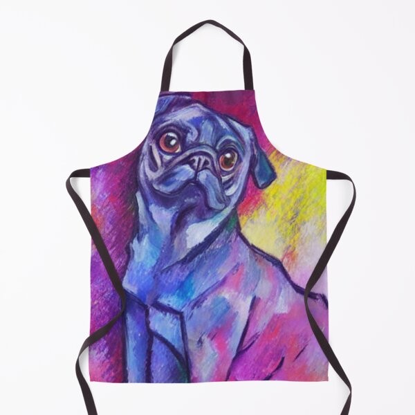 Item preview, Cezanne Inspired Pug designed and sold by pugmom4.