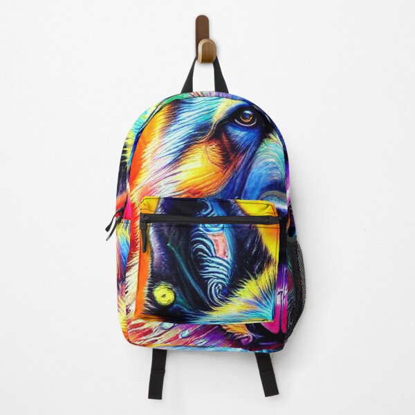 Item preview, Tribal German Shepherd Dog Art 3 designed and sold by DiatomDesigns.
