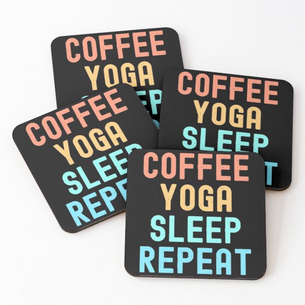 Item preview, Coffee Yoga Sleep Repeat designed and sold by agaify.
