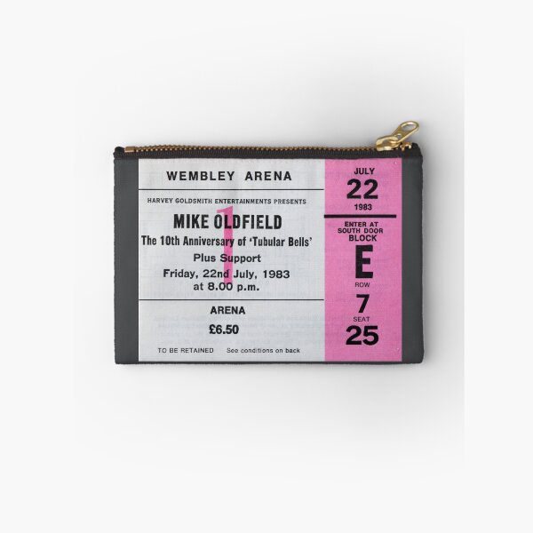 Item preview, Mike Oldfield Tubular Bells Concert Ticket 1983 designed and sold by Flo Smith.
