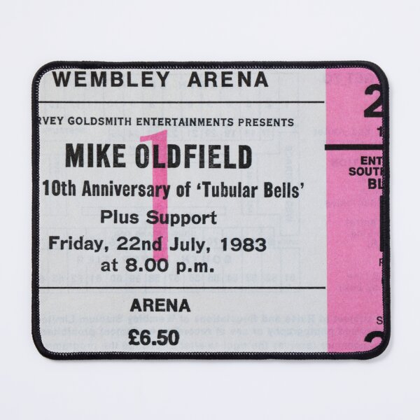 Item preview, Mike Oldfield Tubular Bells Concert Ticket 1983 designed and sold by Flo Smith.