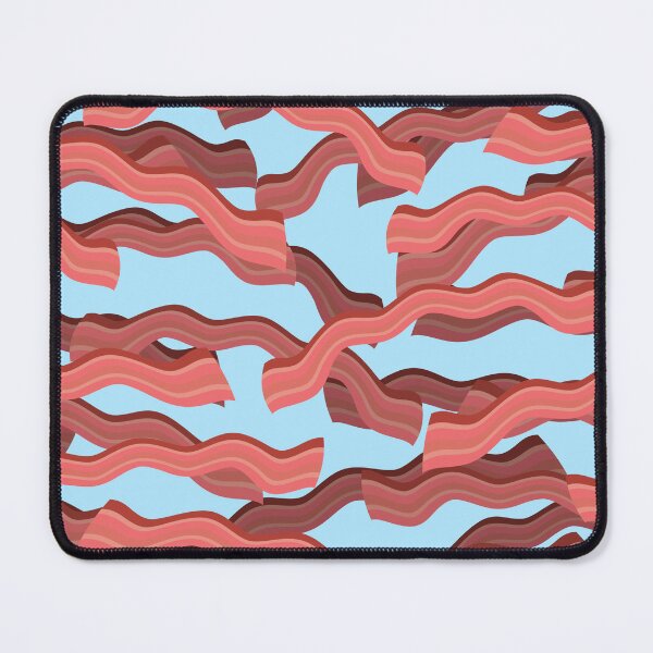 Item preview, Bacon Strips Blue designed and sold by DWaffleDesigns.