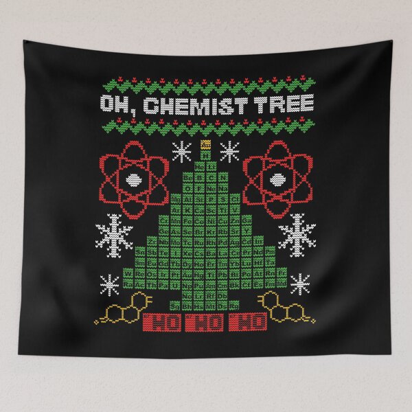 Item preview, Oh Chemist Tree Funny Christmas Chemistry designed and sold by Nerd Shizzle.