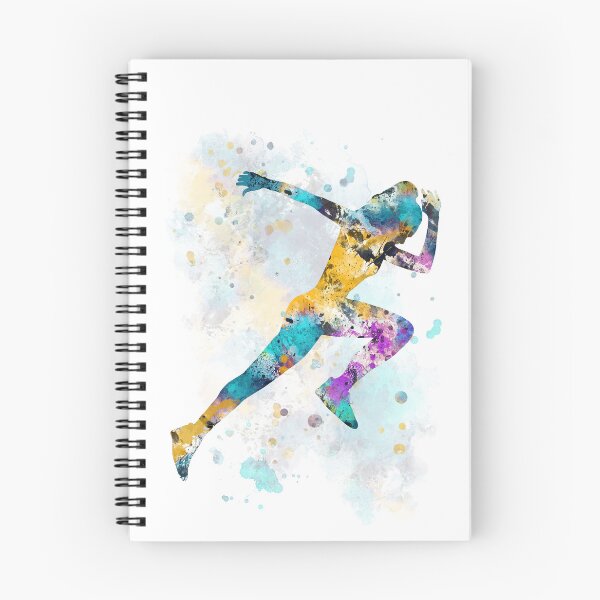 Item preview, Fast running athlete woman designed and sold by Rosaliartbook.