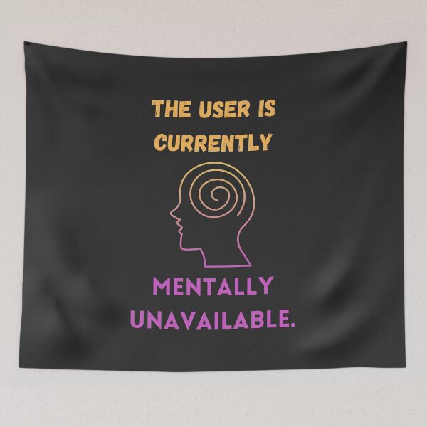 Item preview, The user is currently mentally unavailable. designed and sold by sarantis.