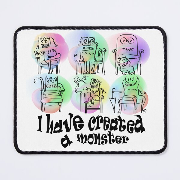 Item preview, I have created a monster. Monster sitting on a chair designed and sold by Idea y Design.