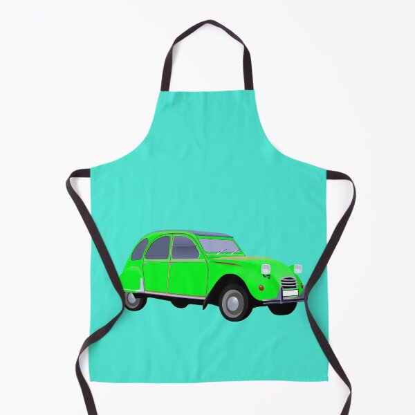 Item preview, Iconic Citroen 2CV in bright green designed and sold by janesg.