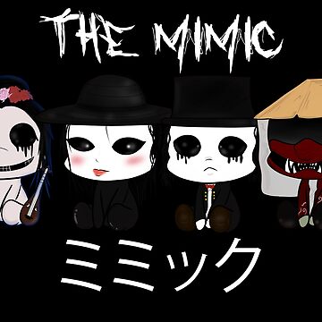 VaporBaby on X: Doodling new future merch for The Mimic. I can't wait to  see and work on the new characters in chapter 4 👺 Taggos ☠ #roblox  #robloxart #themimic #drawing  /