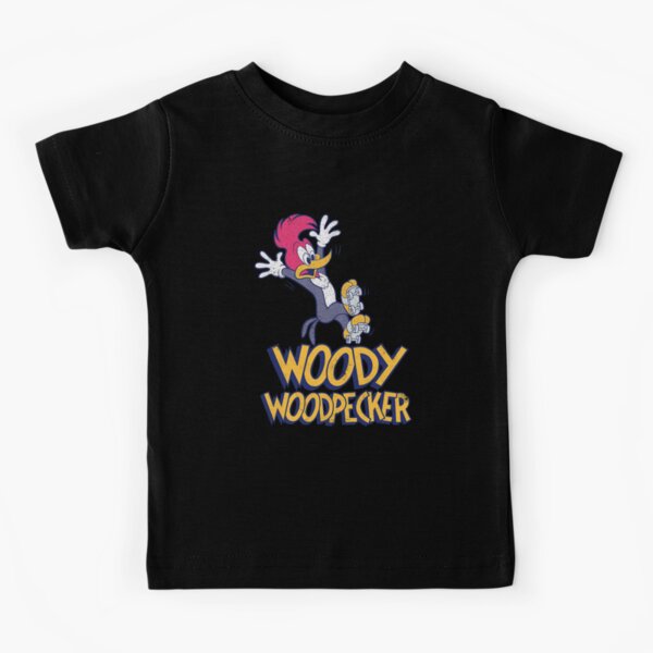 Kids Woody Woodpecker Rollerskating T-Shirt Kids Woody Woodpecker Rollerskating T-Shirt
