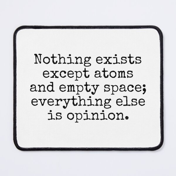 Item preview, Democritus Quote designed and sold by The-Quote-House.