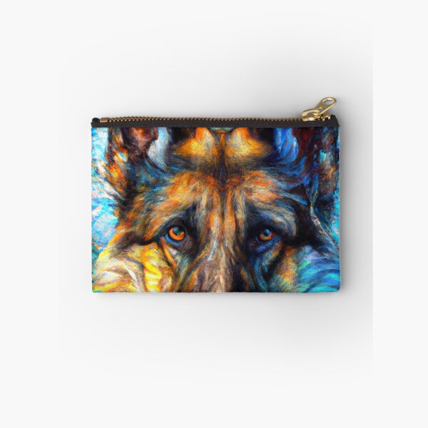 Item preview, Tribal German Shepherd Dog Art 4 designed and sold by DiatomDesigns.