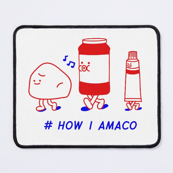 Item preview, #HowIAMACO Red and Blue  designed and sold by amacobrent.