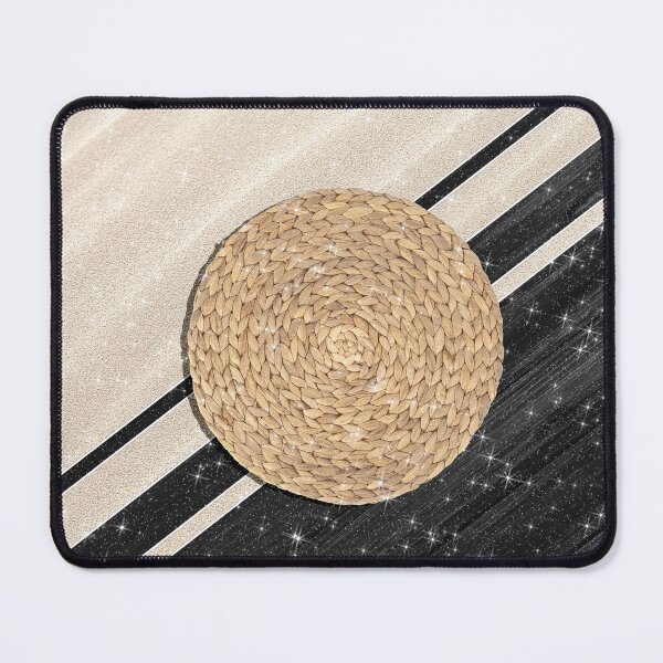 Item preview, Boho Retro Beach Wood Sand and Braided Woven Zen Yin Yang Summer  designed and sold by Jolly-Yosei.