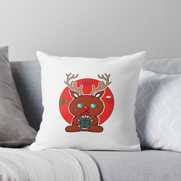 Item preview, Kawaii Rudolph The Rednose Raindeer designed and sold by GarnersDesigns.