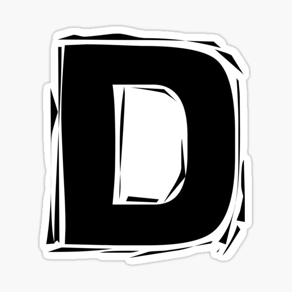 letter-d-costume-vantage-sticker-for-sale-by-anajjar1-redbubble