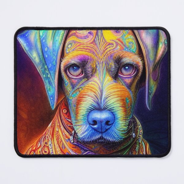 Item preview, Tribal German Short Hair Pointer Dog Art 1 designed and sold by DiatomDesigns.