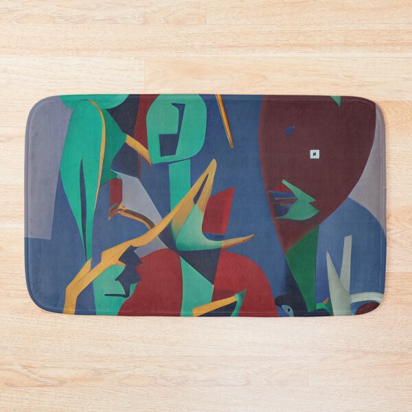 Item preview, vbstrvctivsm- passerbys (Abstract Art 34) designed and sold by vbstrvctivsm.