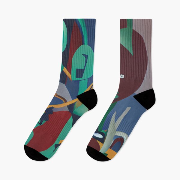 Item preview, vbstrvctivsm- passerbys (Abstract Art 34) designed and sold by vbstrvctivsm.
