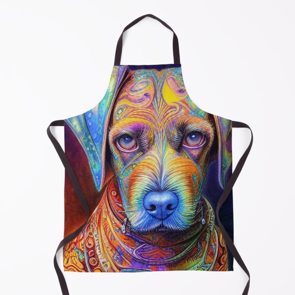 Item preview, Tribal German Short Hair Pointer Dog Art 1 designed and sold by DiatomDesigns.