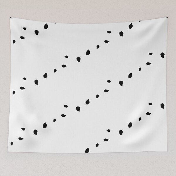 Item preview, Minimalist Leaves Blowing In The Wind Black designed and sold by Shirtey.
