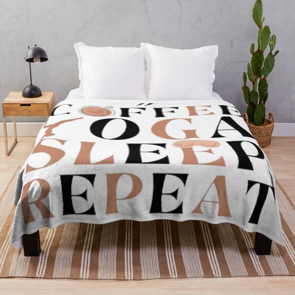 Item preview, Coffee Yoga Sleep Repeat designed and sold by agaify.
