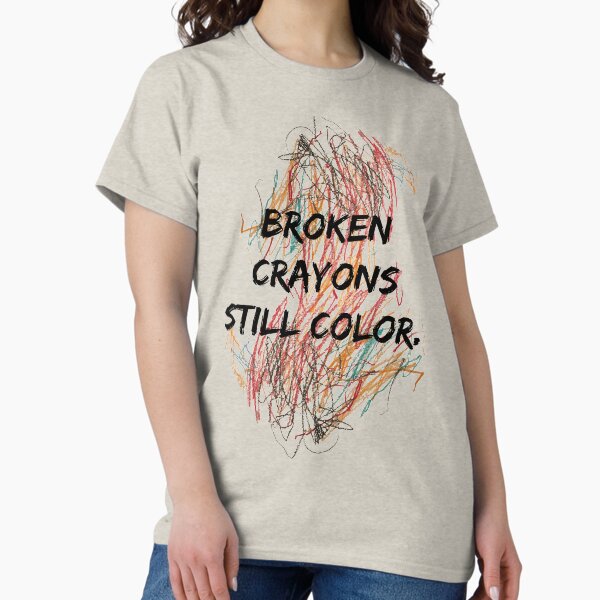 Item preview, Broken Crayons designed and sold by Slinky-Reebs.