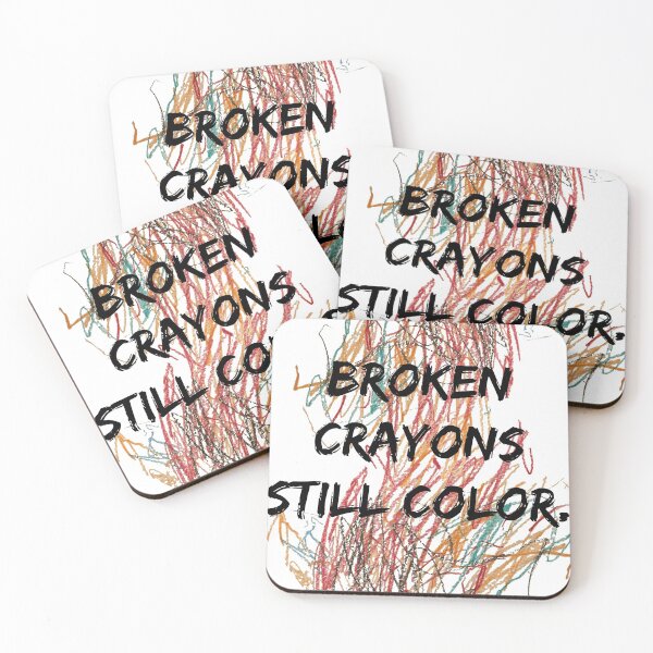 Item preview, Broken Crayons designed and sold by Slinky-Reebs.
