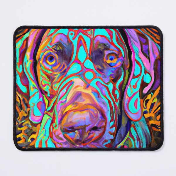 Item preview, Tribal German Short Hair Pointer Dog Art 3 designed and sold by DiatomDesigns.