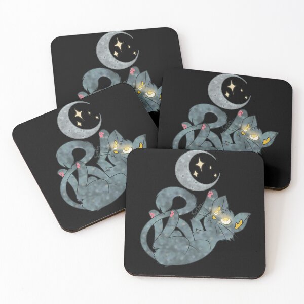 Item preview, Luna the Moon Kitten designed and sold by Cosmic Kitty Colors.