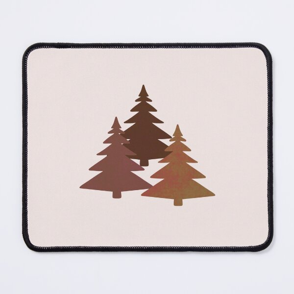 Item preview, Christmas tree design pattern, seamless, spicy mix, brown, vanilla brown designed and sold by LishiArts.