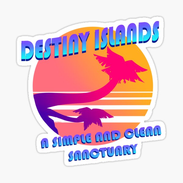 Artikel-Vorschau von Destiny Islands 80er Jahre Ästhetisch, designt und verkauft von MintySkulls.