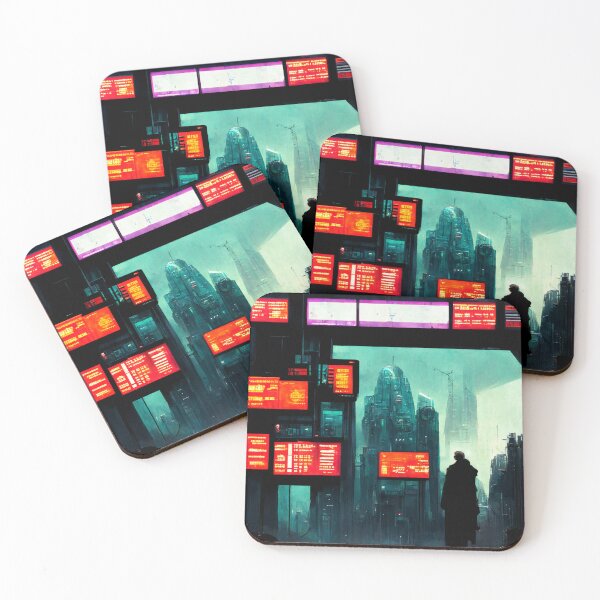 Item preview, CYBERPUNK FUTURISTIC DYSTOPIAN WORLD designed and sold by Bien Design.